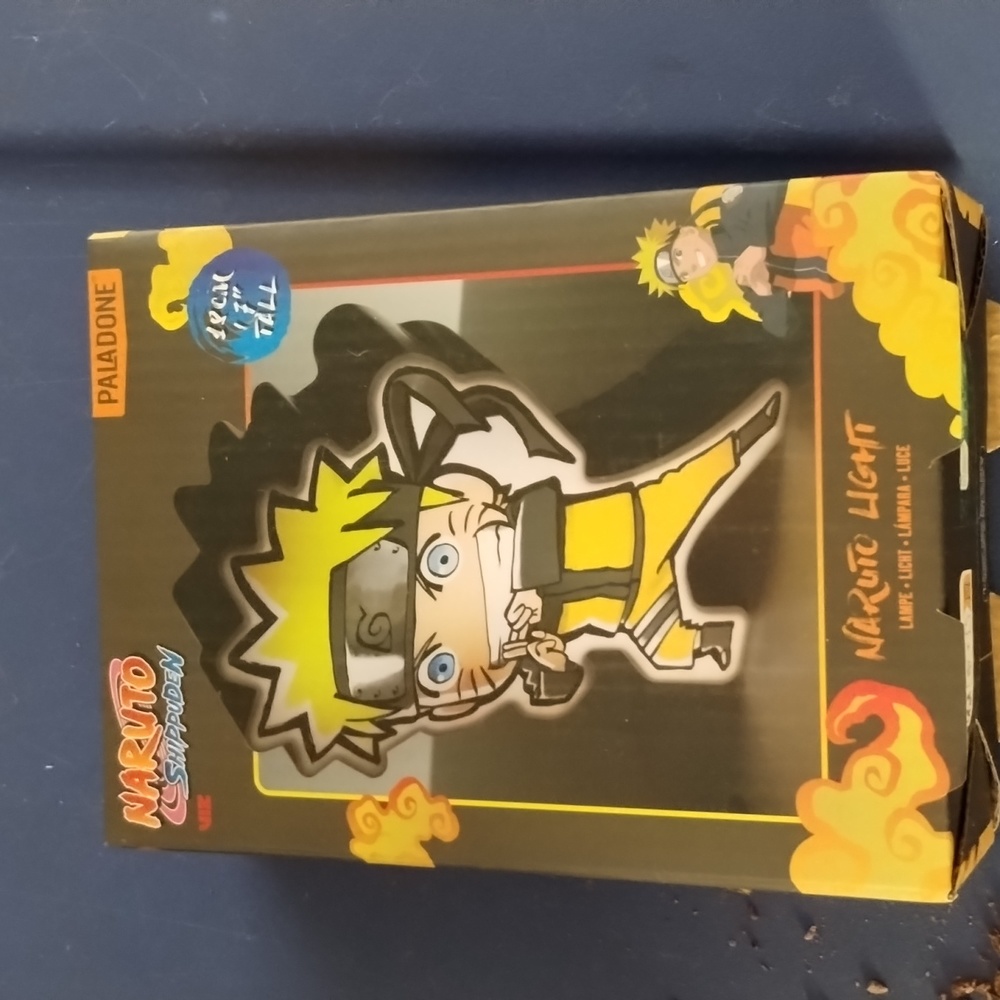 Naruto Shippuden Light 7" tall nib